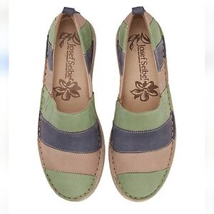 Josef Seibel Sofie 23 Slip On Espadrille Shoes Size 39 (8-8.5 US)